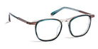 J.F. Rey® JF2970 JFR JF2970 2502 50 - 2502 Blue/Gunmetal Eyeglasses