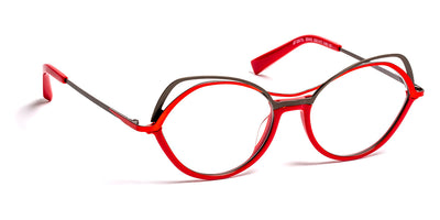 J.F. Rey® JF2973 JFR JF2973 3045 52 - 3045 Red/Khaki Eyeglasses