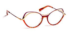 J.F. Rey® JF2973 JFR JF2973 8090 52 - 8090 Red Lace/Plum/Gold Eyeglasses