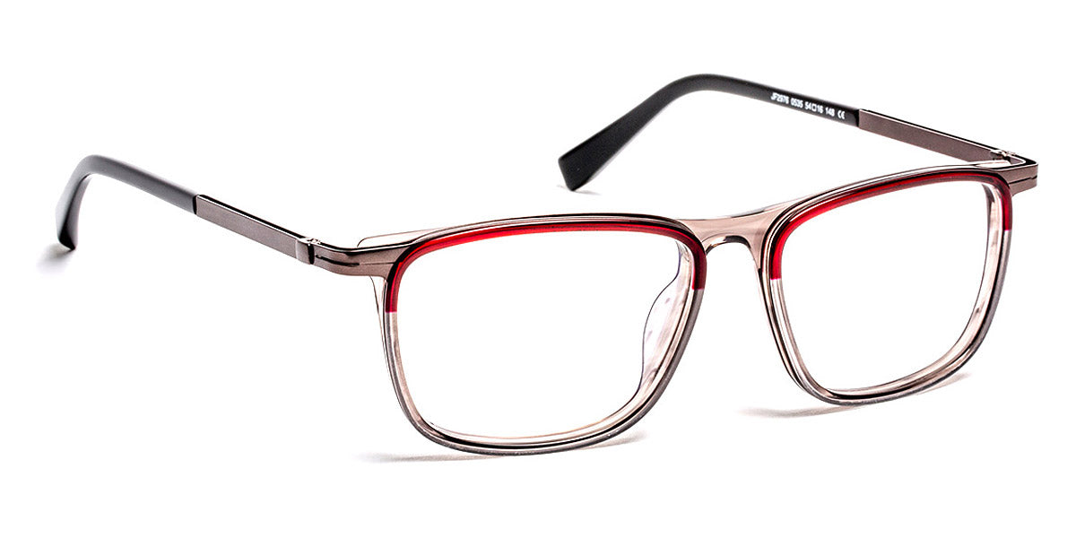 J.F. Rey® JF2976 JFR JF2976 0535 54 - 0535 Gray/Burgundy Eyeglasses