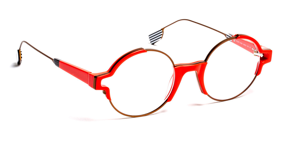 J.F. Rey® JF2978 JFR JF2978 6065 49 - 6065 Orange/Brick Eyeglasses