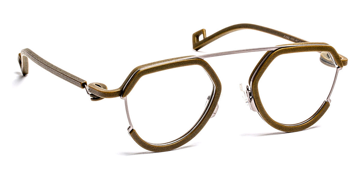 J.F. Rey® JF2982 JFR JF2982 4005 48 - 4005 Khaki/Ruthenium Eyeglasses