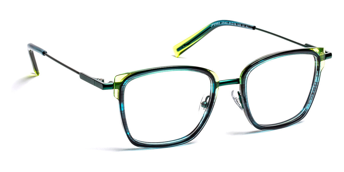 J.F. Rey® JF2993 JFR JF2993 2540 51 - 2540 Blue/Green Eyeglasses