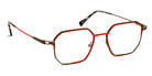 J.F. Rey® JF2996 JFR JF2996 4330 51 - 4330 Khaki/Red Eyeglasses