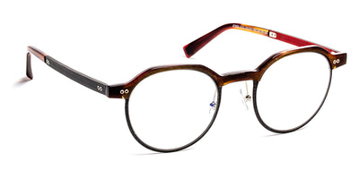 J.F. Rey® JF3000 JFR JF3000 9530 50 - 9530 Brown/Carbon/Fiber Glasses Red Eyeglasses