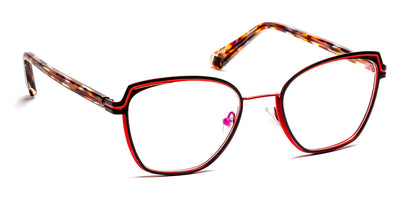 J.F. Rey® JF3006 JFR JF3006 0030 52 - 0030 Black/Red Eyeglasses