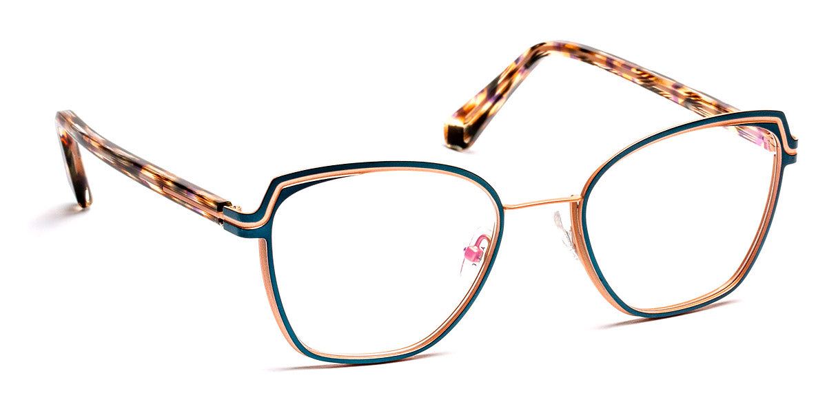 J.F. Rey® JF3006 JFR JF3006 2558 52 - 2558 Blue/Pink Gold Eyeglasses
