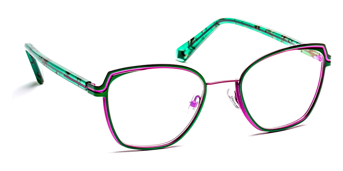 J.F. Rey® JF3006 JFR JF3006 4575 52 - 4575 Green/Purple Eyeglasses