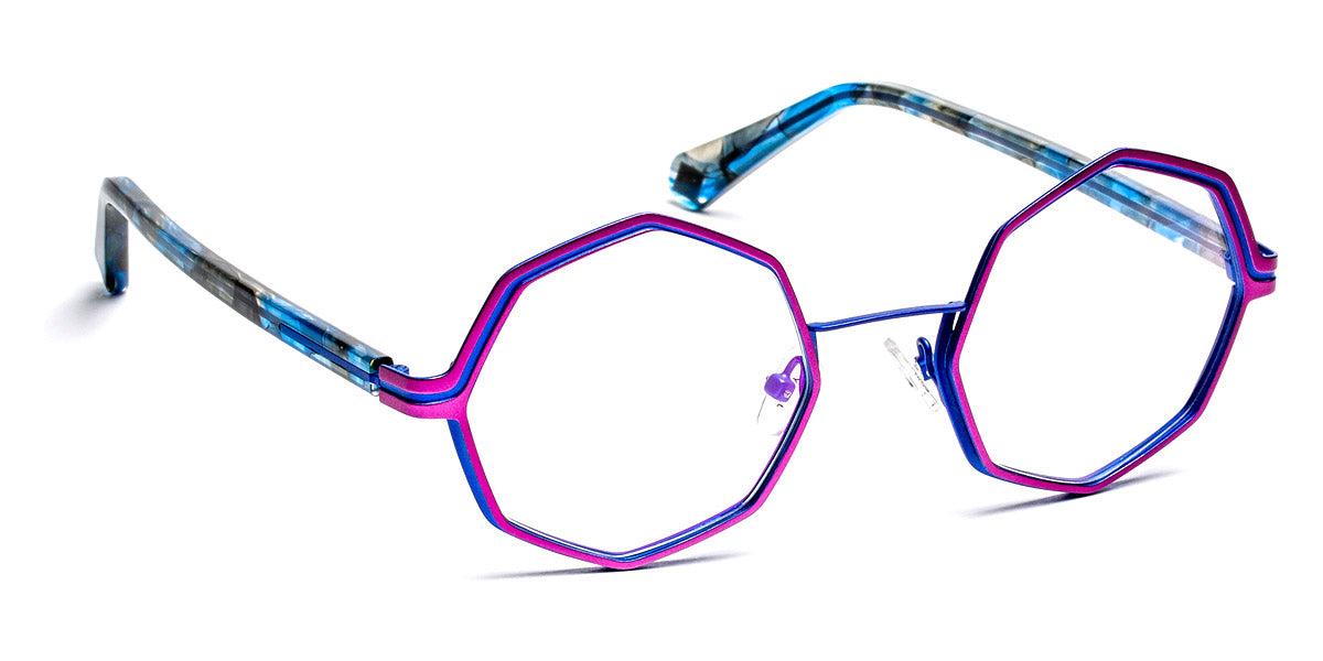 J.F. Rey® JF3008 JFR JF3008 7020 49 - 7020 Purple/Blue Eyeglasses