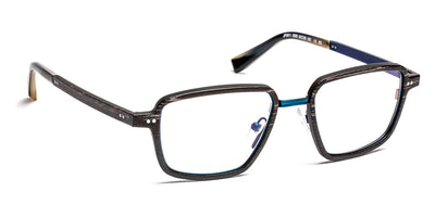 J.F. Rey® JF3011 JFR JF3011 0025 52 - 0025 Wood/Carbon/Blue Eyeglasses
