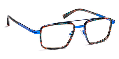 J.F. Rey® JF3012 JFR JF3012 2925 54 - 2925 Tissu Blue/Gunmetal/Blue Eyeglasses