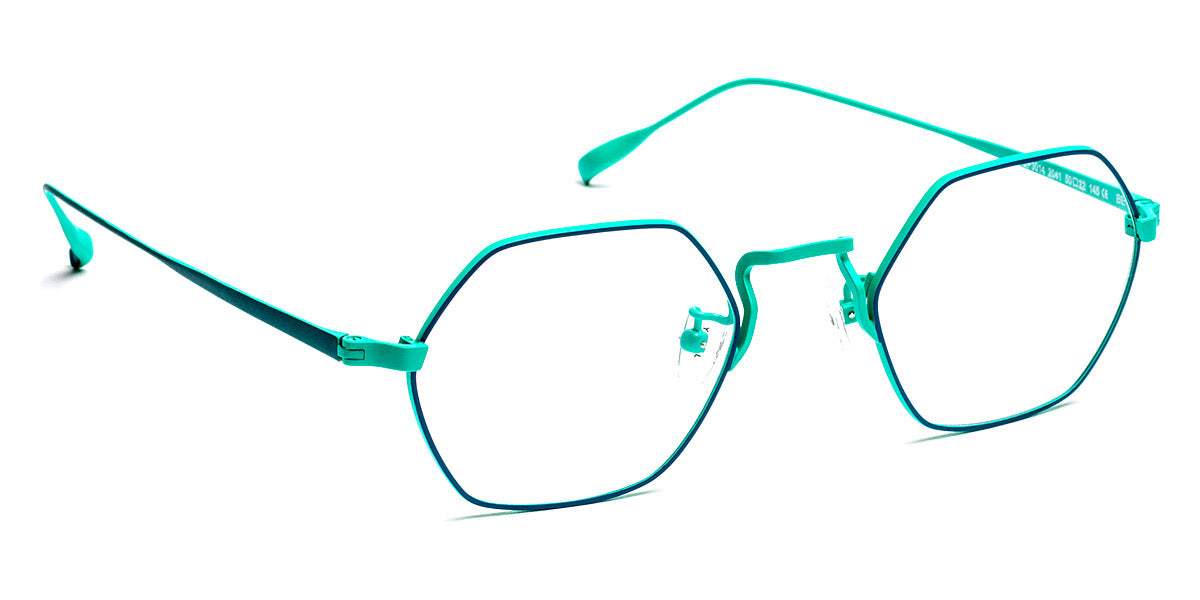J.F. Rey® JF3014 JFR JF3014 2041 50 - 2041 Blue/Green Eyeglasses