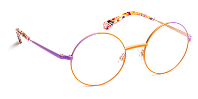 J.F. Rey® JF3016 JFR JF3016 6071 51 - 6071 Tangerine/Lilac Eyeglasses