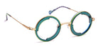 J.F. Rey® JF3024 JFR JF3024 4028 39 - 4028 Green/Gold Japan Eyeglasses