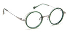 J.F. Rey® JF3025 JFR JF3025 4700 46 - 4700 Green/Silver Eyeglasses