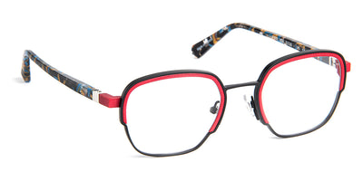 J.F. Rey® JF3030 JFR JF3030 0036 51 - 0036 Black/Burgundy Eyeglasses