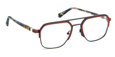 J.F. Rey® JF3032 JFR JF3032 0097 55 - 0097 Black/Brown Eyeglasses