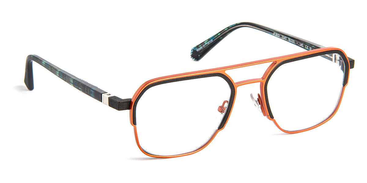 J.F. Rey® JF3032 JFR JF3032 3343 55 - 3343 Brick/Khaki Eyeglasses