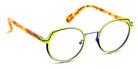 J.F. Rey® JF3039 JFR JF3039 4228 48 - 4228 Green Anise/Dark Blue Eyeglasses