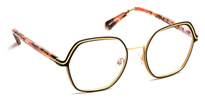 J.F. Rey® JF3040 JFR JF3040 0055 54 - 0055 Black/Gold Eyeglasses
