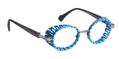 J.F. Rey® Newblack JFR Newblack 2705 45 - 2705 Blue/Ruthenium Eyeglasses