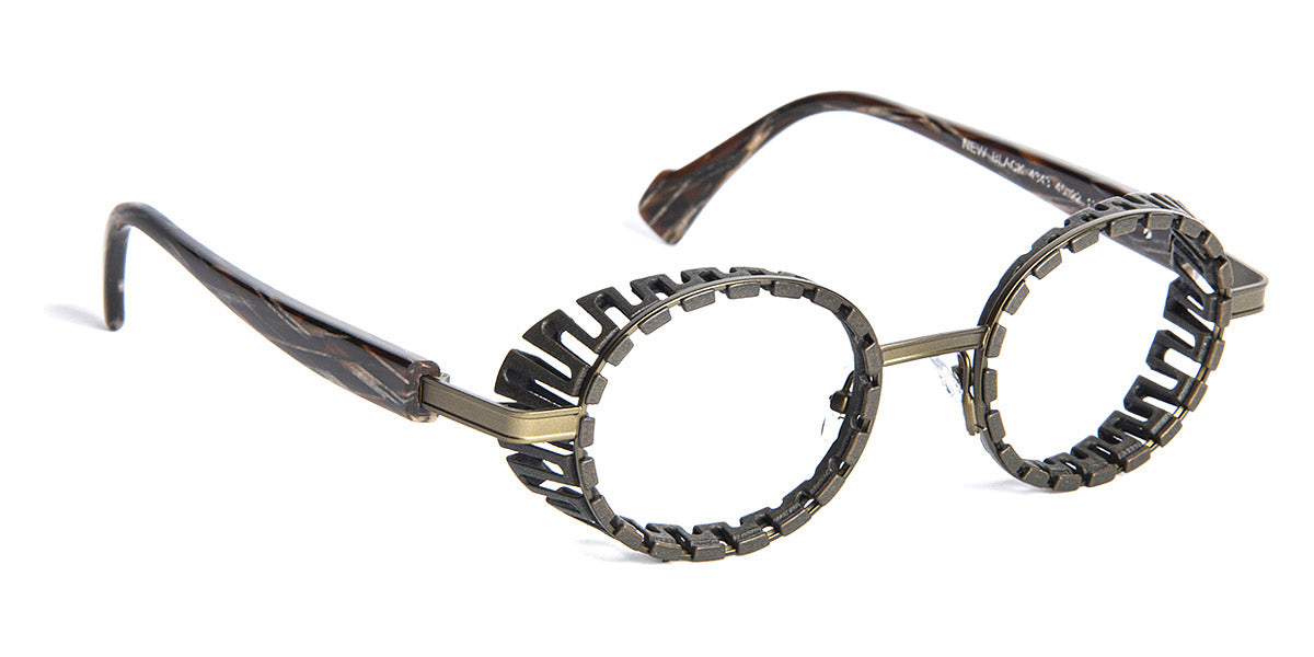 J.F. Rey® Newblack JFR Newblack 4343 45 - 4343 Khaki Eyeglasses