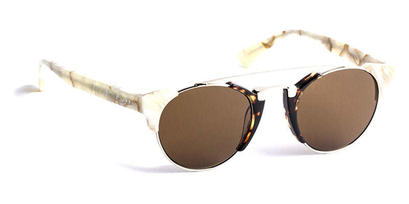 J.F. Rey® Jimmy JFR Jimmy 9010 47 - 9010 Demi/Ivory/Gold Sunglasses
