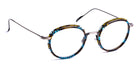 J.F. Rey® Karl JFR Karl 6017 49 - 6017 Blue/Orange/Old Silver Eyeglasses