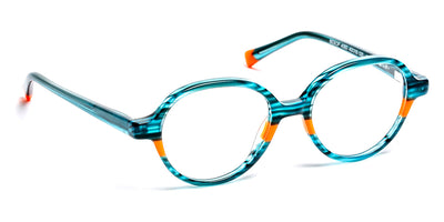 J.F. Rey® Bebop JFR Bebop 4060 43 - 4060 Stripes Green/Orange Eyeglasses