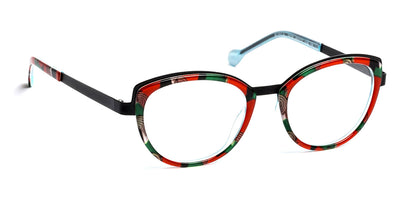 J.F. Rey® Boreal JFR Boreal 3020 45 - 3020 Red/Black Eyeglasses