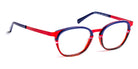 J.F. Rey® Cactus JFR Cactus 2530 48 - 2530 Blue/Red Eyeglasses