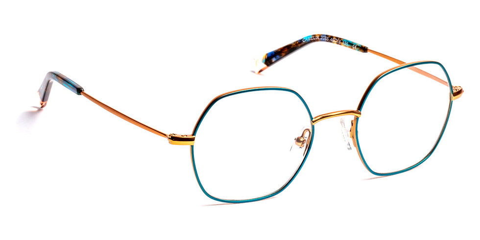 J.F. Rey® Camelia JFR Camelia 2085 46 - 2085 Blue/Pink Gold Eyeglasses