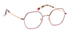 J.F. Rey® Camelia JFR Camelia 7555 46 - 7555 Plum/Shiny Pink Gold Eyeglasses