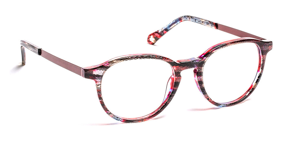J.F. Rey® Chichi Kids JFR Chichi Kids 9005 45 - 9005 Black Demi Red Eyeglasses