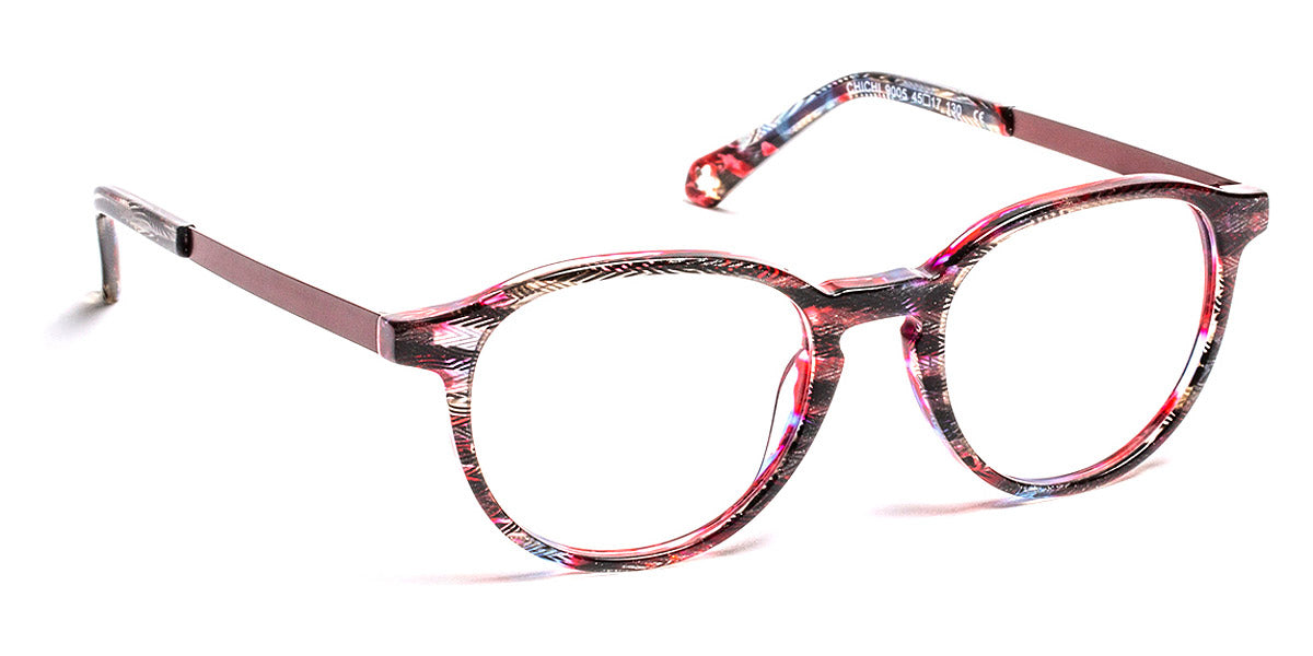 J.F. Rey® Chichi Kids JFR Chichi Kids 9005 45 - 9005 Black Demi Red Eyeglasses