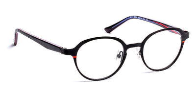 J.F. Rey® City JFR City 0030 45 - 0030 Black/Red Eyeglasses