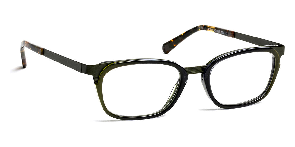 J.F. Rey® Everest JFR Everest 4590 47 - 4590 Green/Demi Eyeglasses