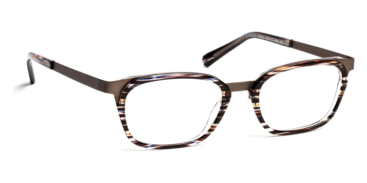 J.F. Rey® Everest JFR Everest 9090 47 - 9090 Stripes Brown Eyeglasses