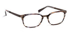 J.F. Rey® Everest JFR Everest 9090 47 - 9090 Stripes Brown Eyeglasses
