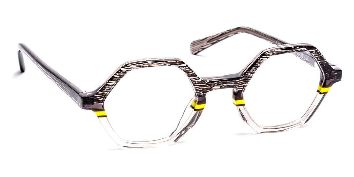 J.F. Rey® Flash JFR Flash 0050 43 - 0050 Black/Yellow/White Eyeglasses