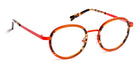 J.F. Rey® Fun JFR Fun 9530 47 - 9530 Demi/Red Eyeglasses