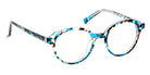 J.F. Rey® Garden JFR Garden 2590 44 - 2590 Flower Blue Eyeglasses