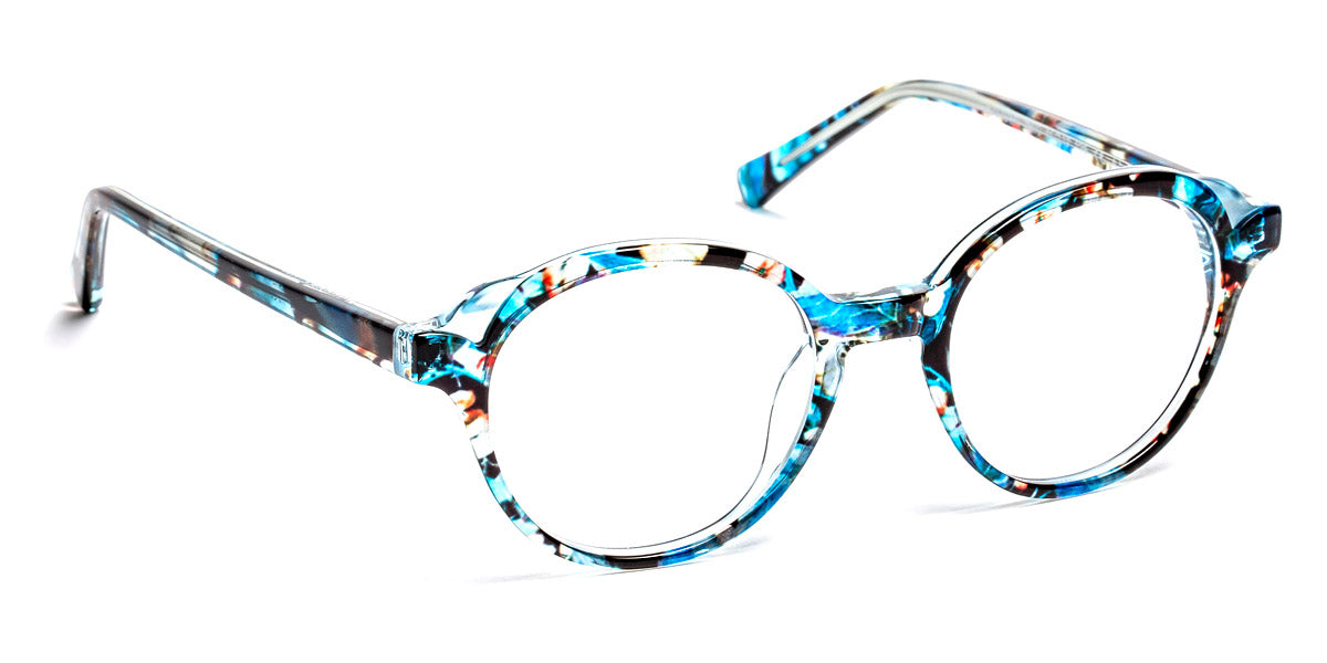 J.F. Rey® Garden JFR Garden 2590 44 - 2590 Flower Blue Eyeglasses