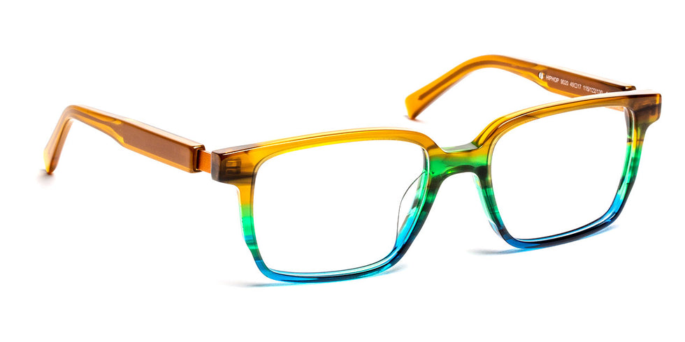 J.F. Rey® Hiphop JFR Hiphop 9020 47 - 9020 Gradient Brown/Blue Eyeglasses