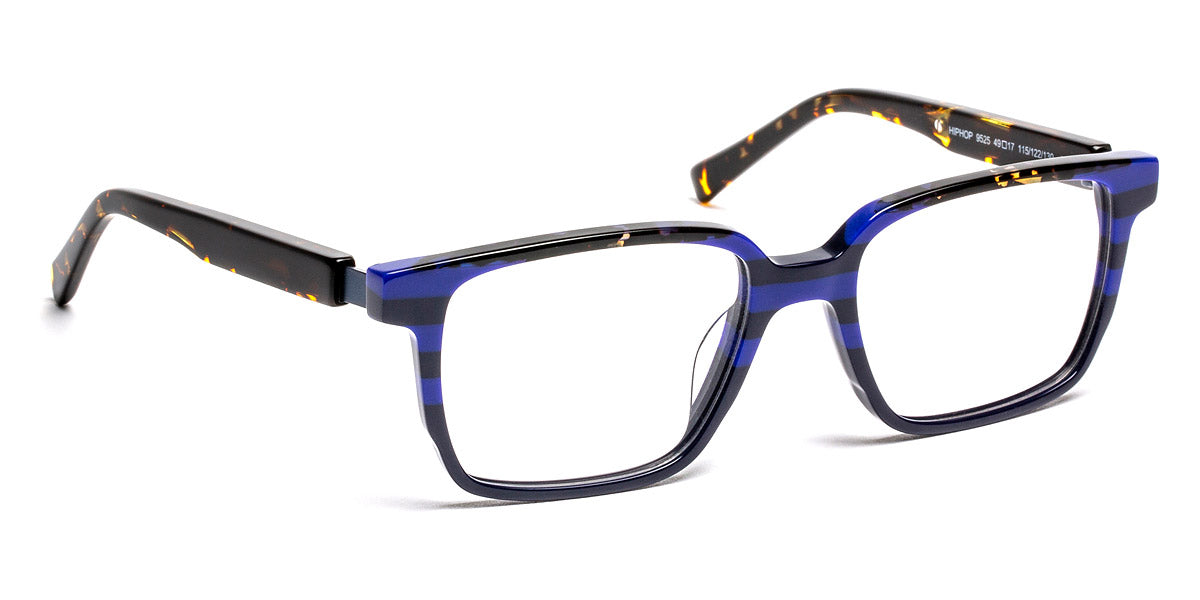 J.F. Rey® Hiphop JFR Hiphop 9525 49 - 9525 Demi/Stripes Blue Eyeglasses