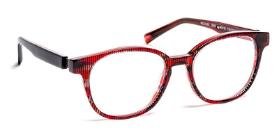 J.F. Rey® Mousse JFR Mousse 3500 46 - 3500 Stripes Burgundy Eyeglasses