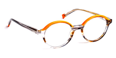 J.F. Rey® Mushroom JFR Mushroom 0560 44 - 0560 Stripes Brown/Orange Eyeglasses