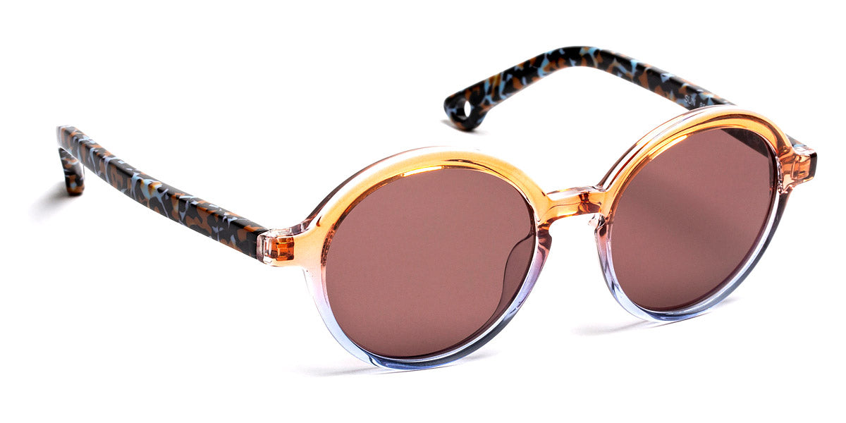 J.F. Rey® Sun JFR Sun 8525 45 - 8525 Gradient Peach/Blue Sunglasses