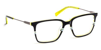 J.F. Rey® Surf JFR Surf 0050 51 - 0050 Black/Yellow Eyeglasses