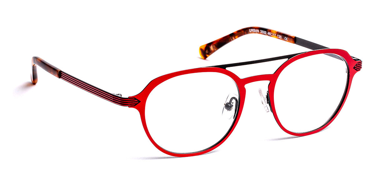 J.F. Rey® Urban JFR Urban 3500 46 - 3500 Burgundy/Black Eyeglasses